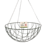 Kingfisher Garden 16" Wire Hanging Basket